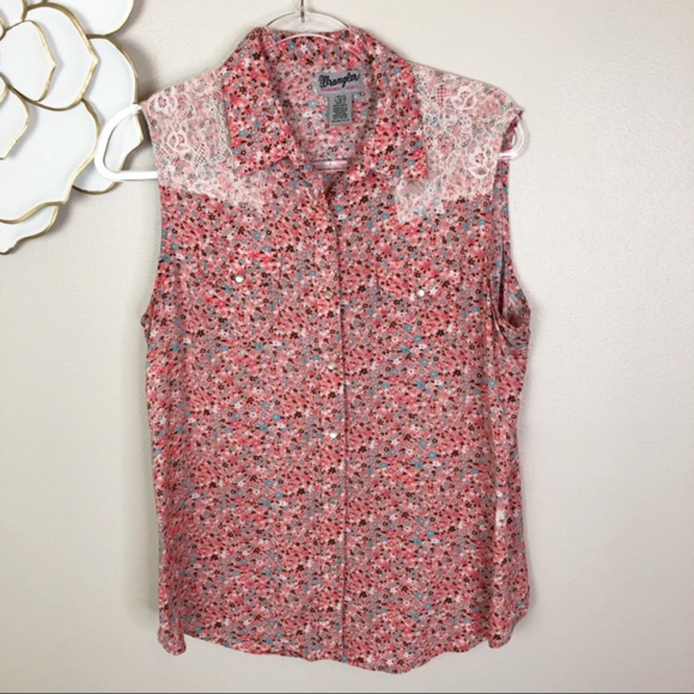 Wrangler Wrancher Button Up